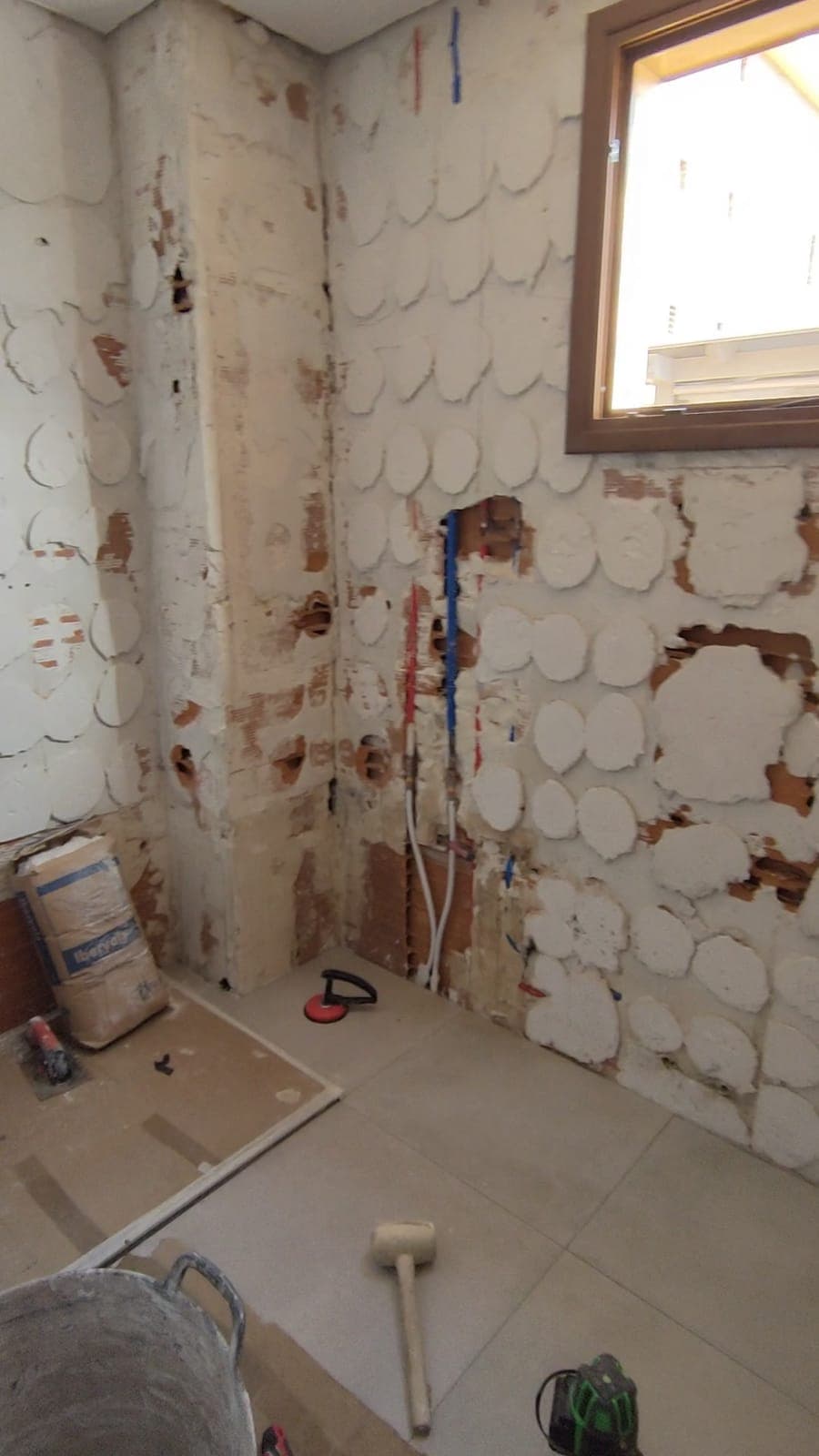 Reforma de baño pequeño en Dénia, antes